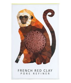 Konjac Éponge à Maquillage Rainforest Monkey pour Femmes - Applicateur Facial