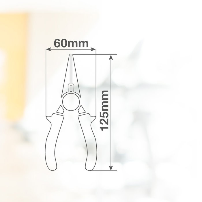 GSC Evolution Mini-Alicate Boca Plana 120mm