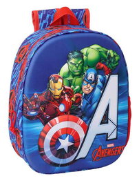 Safta Mochila 3D Avengers Sac à dos enfant 3D 27x33x10 cm, Âge minimum recommandé 3 ans