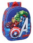 Safta Mochila 3D Avengers Sac à dos enfant 3D 27x33x10 cm, Âge minimum recommandé 3 ans