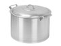 KINVARA Marmite en Aluminium 40 L - Plata