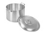 KINVARA Marmite en Aluminium 40 L - Plata
