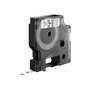 Dymo S0720780 Ruban d'impression 43613 Noir et Blanc pour étiqueteuse