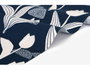 Dailylike Tissu coton tulip oxford motif fleurs 1,10m x 3m