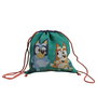 CYP BRANDS Sac Bluey Leaves de 25 cm, Doudou ou peluche pour enfant, Taille 25x1x25 cm