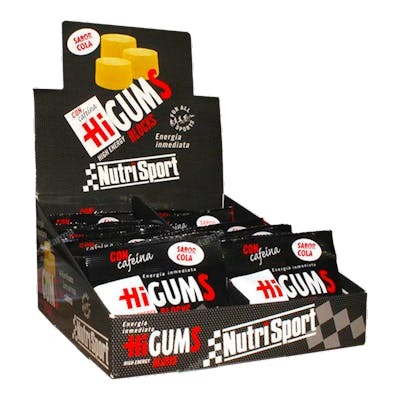 NUTRISPORT HiGums Citric avec Caféine, Présentoir de 20 Sachets NUTRISPORT HiGums Citric avec Caféine, Présentoir de 20 Sachets