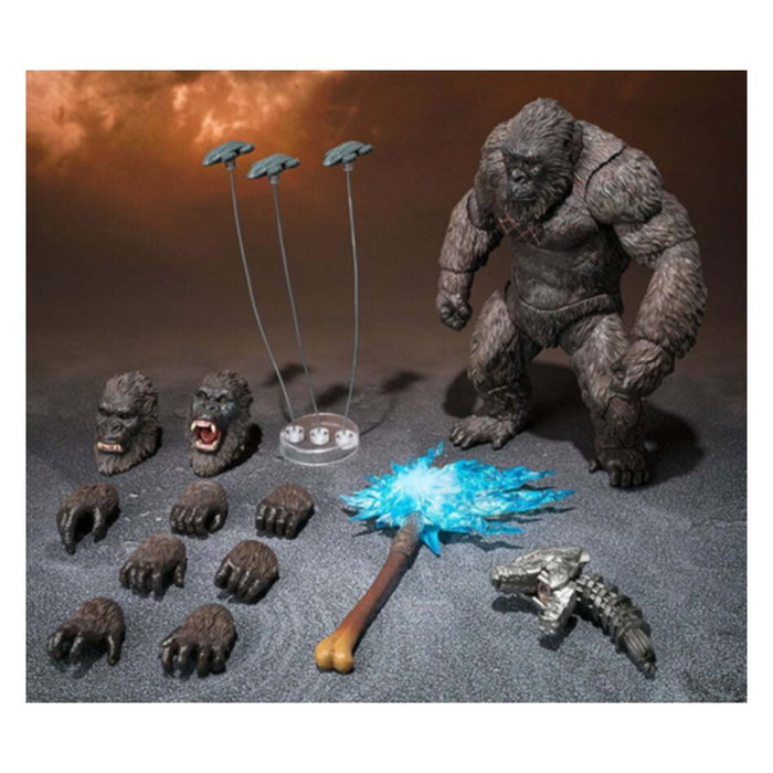 Tamashii Nations SH Figuarts Cine Kong from Godzilla vs Kong Monster Arts Exclusive 2022