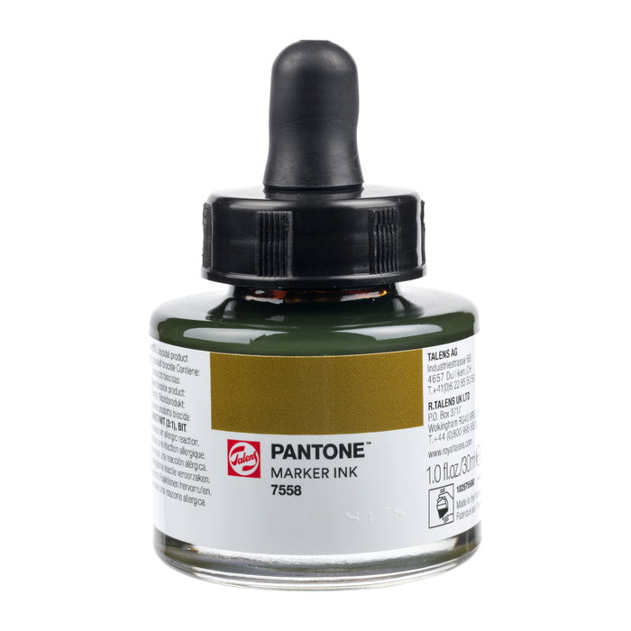 Talens | Pantone Encre pour marqueur 30 ml 7558 Talens | Pantone Encre pour marqueur 30 ml 7558