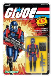 Super7 G.I. Joe ReAction+ figurine Wave 09 Cobra Viper Gunner