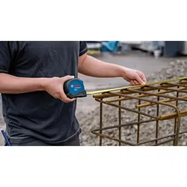 Bosch Professional - Mètre Ruban 8 m avec Revêtement Nylon, Crochet Aimanté et Fonction Autolock - Boîtier Solide et Grande Rigidité