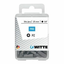 Ensemble de pointes WITTE Pozidriv PZ1 25 Unités 25 Pièces
