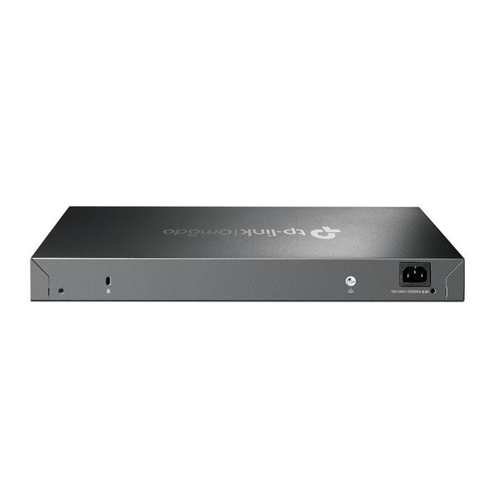 Omada - Switch géré 2.5 Gbps avec PoE+ - 16 ports RJ45 (8 PoE+), 2 slots SFP+ 10 Gbps, 240 W budget PoE, pour WiFi 7/6E/6, gestion cloud Omada SDN Omada - Switch géré 2.5 Gbps avec PoE+ - 16 ports RJ45 (8 PoE+), 2 slots SFP+ 10 Gbps, 240 W budget PoE, pour WiFi 7/6E/6, gestion cloud Omada SDN