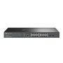 Omada - Switch géré 2.5 Gbps avec PoE+ - 16 ports RJ45 (8 PoE+), 2 slots SFP+ 10 Gbps, 240 W budget PoE, pour WiFi 7/6E/6, gestion cloud Omada SDN