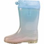 Bottes en Caoutchouc pour Enfants Stitch Bleu clair