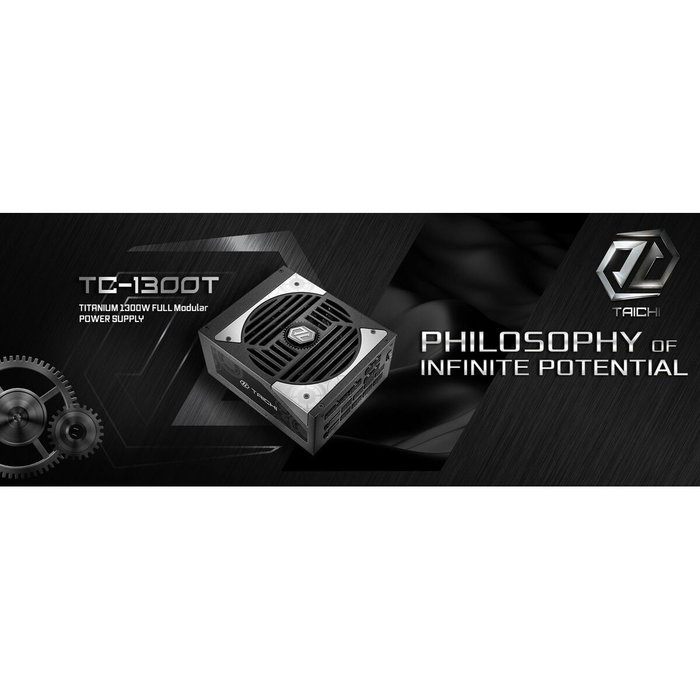 Bloc d’Alimentation ASRock 90-UXT130-TFEAAB 1300 W 80 PLUS Titanium