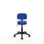 PIQUERAS Y CRESPO Chaise de bureau Llanos Bleu avec mécanisme Contacto Lama
