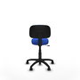 PIQUERAS Y CRESPO Chaise de bureau Llanos Bleu avec mécanisme Contacto Lama