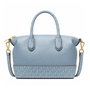 Michael Kors 38S6G4FS1V-CHAMBRAI Sac Bleu en Cuir