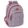 Nait Nait Cartable Flowers Bordeaux 32 x 42 x 15 cm