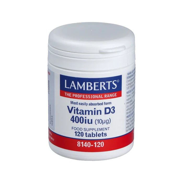 Lamberts Vitamina D3 400 UI 120 capsules
