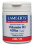 LAMBERTS Vitamina D3 400 UI 120 comprimés