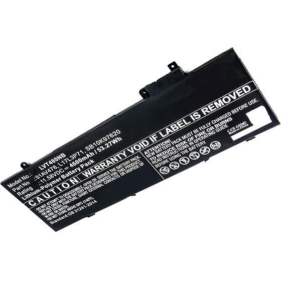 CoreParts Batterie Li-Pol 53.26Wh pour Lenovo ThinkPad T480s CoreParts Batterie Li-Pol 53.26Wh pour Lenovo ThinkPad T480s