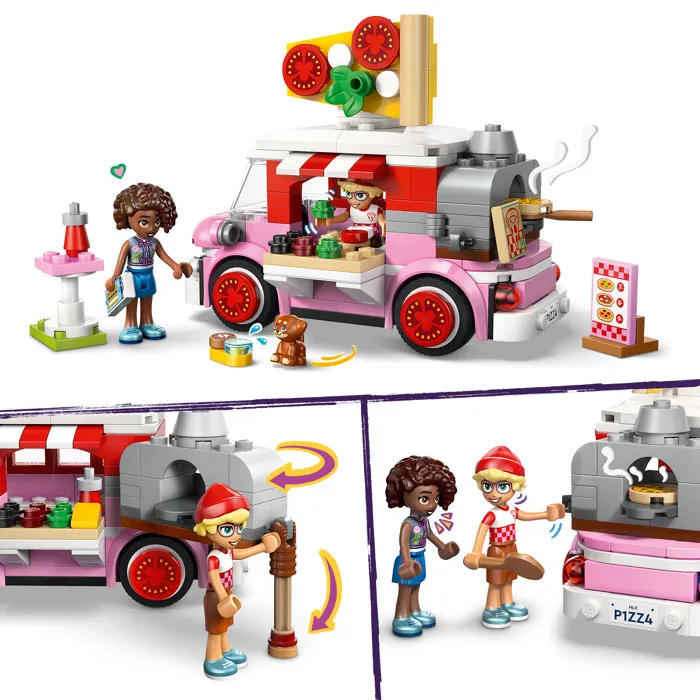 Lego Friends 42694 Le Camion Pizza - Jeu de Construction dès 6 ans - Jeu de Rôle - Cadeau Enfant Lego Friends 42694 Le Camion Pizza - Jeu de Construction dès 6 ans - Jeu de Rôle - Cadeau Enfant