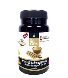 NOVADIET Ashwagandha KSM-66 avec Poivre Noir et Vitamine B6 (30 comprimés)