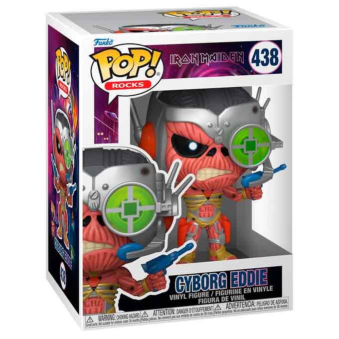 FUNKO Figura POP Iron Maiden Cyborg Eddie