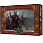Asmodee CMON Jeu de Plateau Chanson de Glace et de Feu Alabarderos Lannister Extension Miniatures Espagnol