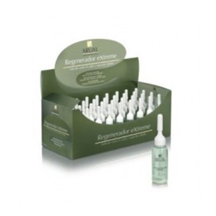Arual Regenerador eXtreme 36 ampoules de 10 ml - Traitement régénérant intensif revitalisant pour cuir chevelu et croissance des cheveux Arual Regenerador eXtreme 36 ampoules de 10 ml - Traitement régénérant intensif revitalisant pour cuir chevelu et croissance des cheveux