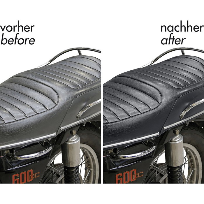 Foliatec Spray De Couleur Intérieure Gris Mat 400 mL FO2009 Pour Plastique, Cuir Synthétique Et Cuir Véritable