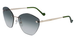 LIUJO LJ153S-6216722 Lunettes de soleil dorées pour femme