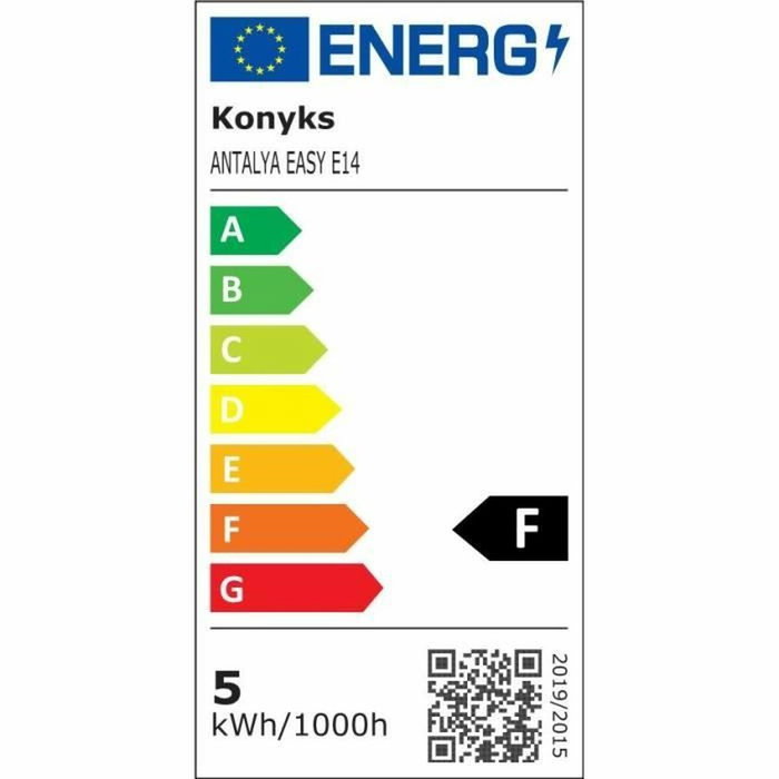 Konyks Antalya E14 Max Easy Dual Pack - Lot de 2 Ampoules LED Connectées RGB & Blanc Réglable Konyks Antalya E14 Max Easy Dual Pack - Lot de 2 Ampoules LED Connectées RGB & Blanc Réglable