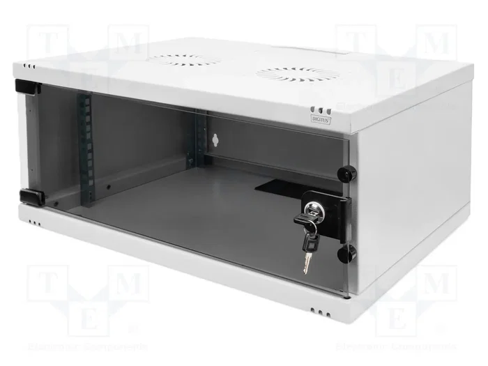 DIGITUS Armoire rack SOHO 4U 19 pouces Gris