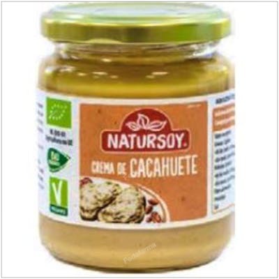 Natursoy Crema De Cacahuete Sin Sal 250Gr. Bio Natursoy Crema De Cacahuete Sin Sal 250Gr. Bio
