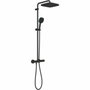 GROHE Vitalio Comfort 250 Colonne de douche avec mitigeur thermostatique Noir Mat