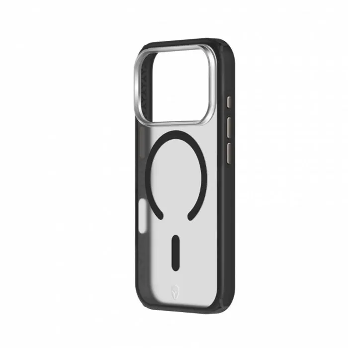 Force Case Coque Air Xtrem Frost MagSafe pour iPhone 17 Pro - Noir - Protection recyclée premium