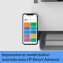 HP LaserJet Tank MFP 1604w - Imprimante multifonction laser tout-en-un avec réservoir, impression 22 ppm, numérisation PDF/email, connectivité sans fil