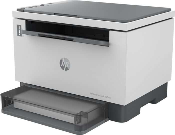 HP LaserJet Tank MFP 1604w - Imprimante multifonction laser tout-en-un avec réservoir, impression 22 ppm, numérisation PDF/email, connectivité sans fil