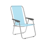 Marbueno Silla Plegable Acero Surtido 59x51x83 cm 10355 pour Plage Piscine