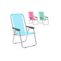 Marbueno Chaise Pliante Acier Assorti Plage et Piscine 59X51X83 cm 10355