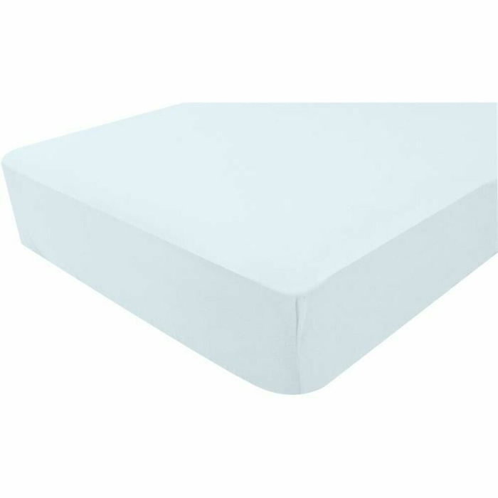 Domiva Drap-housse en jersey bleu clair 70 x 140 cm Domiva Drap-housse en jersey bleu clair 70 x 140 cm
