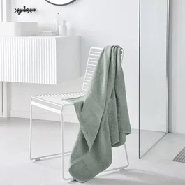 Today - Drap de bain 70 x 130 cm en 100% coton 450 g/m² - Couleur Céladon