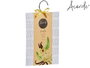 Acorde Sachet Aromatique Vanille 55g 16.5 x 28 cm avec Perche (Set de 36)