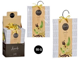 Acorde Sachet Aromatique Vanille 55g 16.5 x 28 cm avec Perche (Set de 36)