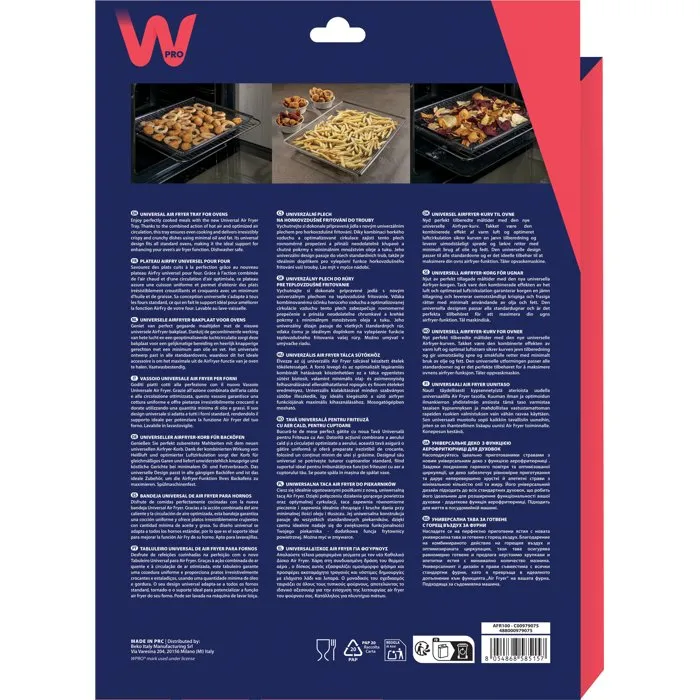 WPRO Plateau AirFry four AFR100
