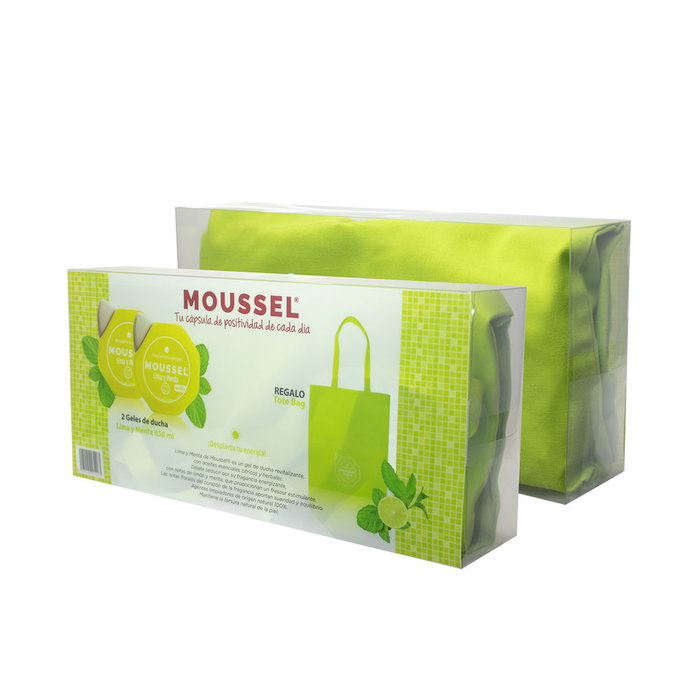 Moussel Gel douche Citron et Menthe - Coffret 3 pièces Moussel Gel douche Citron et Menthe - Coffret 3 pièces