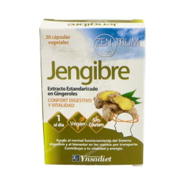 Zentrum Jengibre 30 capsules végétales