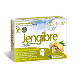 ZENTRUM Jengibre 30 capsules végétales